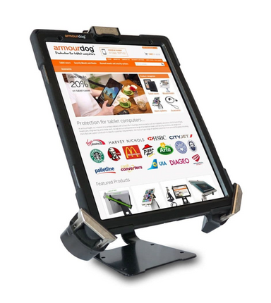 Armourdog Universele 7-13" kantelbare tablet  tafelstandaard  - Max 28 mm