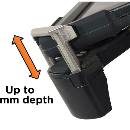 Armourdog Universele 7-13" kantelbare tablet  tafelstandaard  - Max 28 mm