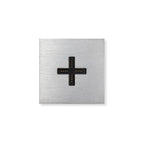 wall base cover - brushed aluminium