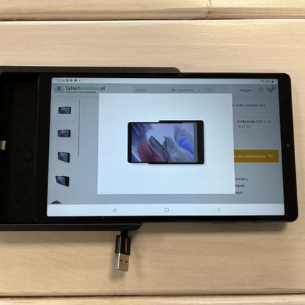 Displine Companion Wall Home Slide-in wandhouder Samsung Tab A7 Lite 8.7