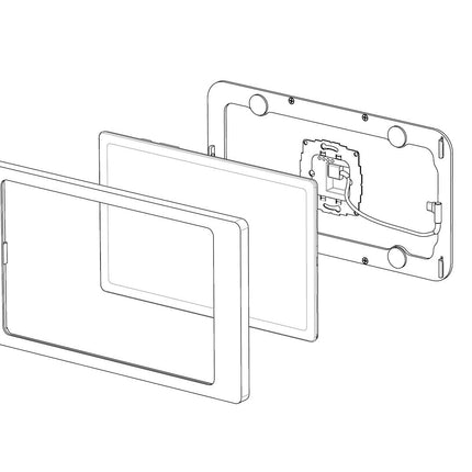 Displine Companion Wall Microsoft Surface GO  Wit