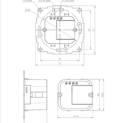 Displine USB-C tablet charger 20W inbouw