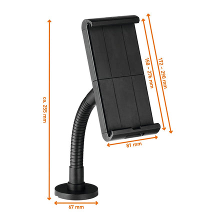 Durable Tablethouder TOUGH  WAND/ TAFEL