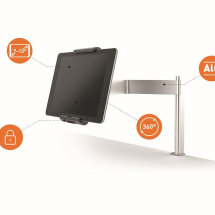 Durable Universele tablethouder tafelmodel met zwenkarm