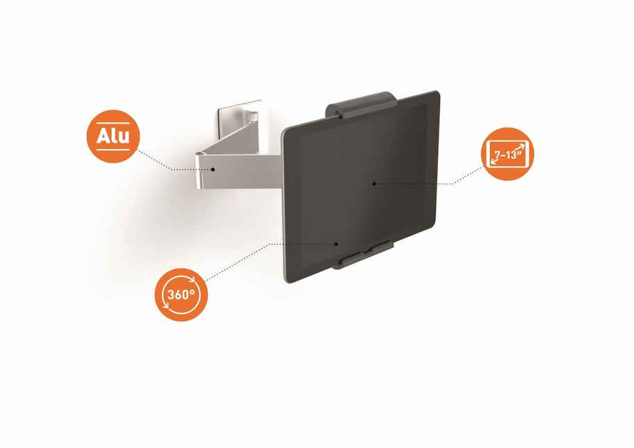 Durable Universele tablethouder zwenkarm wandhouder