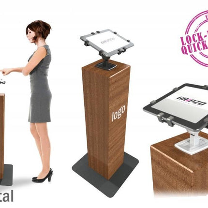 Gripzo 360 Tablet Stand Swivel & Rotate 7-11" tablets