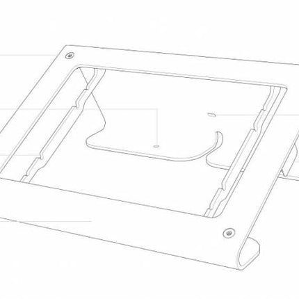 Heckler Design Meeting Room Console iPad Mini 6/7-Zwart