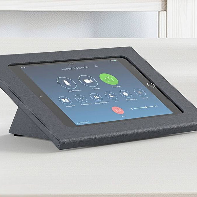 Heckler Design Zoom Rooms Console for iPad Mini 1-5- Zwart