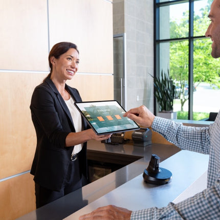 Invue Universele MPOS tabletstandaard NE150- Oplaadbaar en anti-diefstal