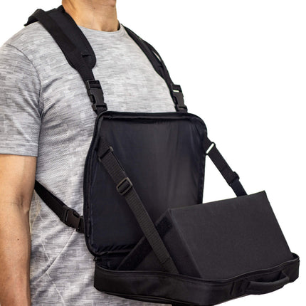 Joy Factory aXtion Opvouwbare zonneklep en tablet harnas