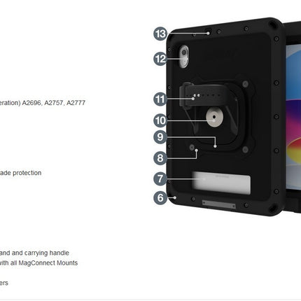 Joy Factory aXtion Pro MP for iPad  10th/11th Gen CWA659MP