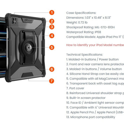 Joy Factory aXtion Slim MH  voor iPad Pro 11" (M4)