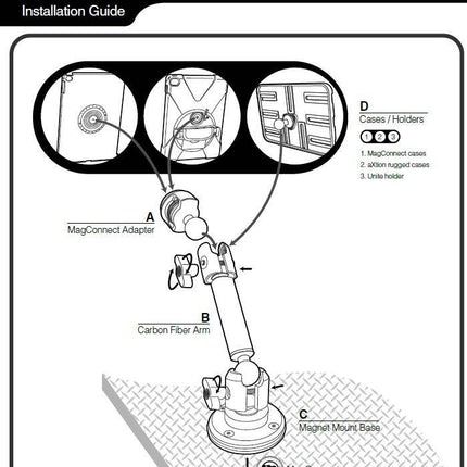 Joy Factory MagConnect Carbon Fiber Magneet Mount MMU117