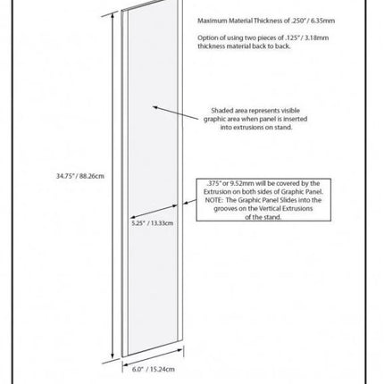 Maclocks Brandable VESA Mount Security Floor Stand - Kantelbare display Floor Stand