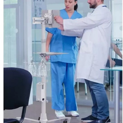 Maclocks Cling Rise Extended Tablet Stand - hoogte instelbare verrijdbare vloerstandaard