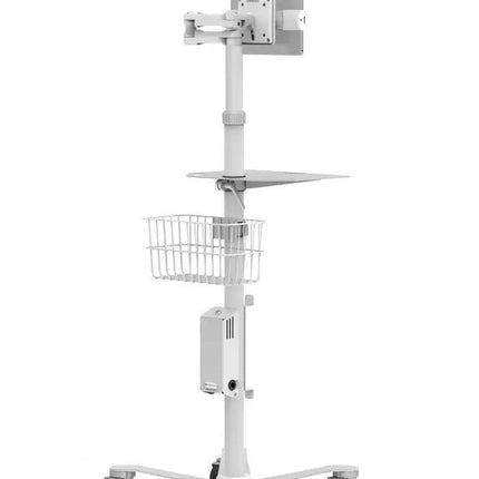 Maclocks Cling Rise Extended Tablet Stand - hoogte instelbare verrijdbare vloerstandaard