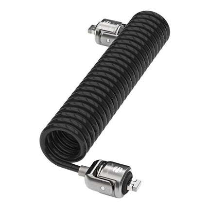 Maclocks Compulocks Slot met dubbele kop en opgerolde kabel