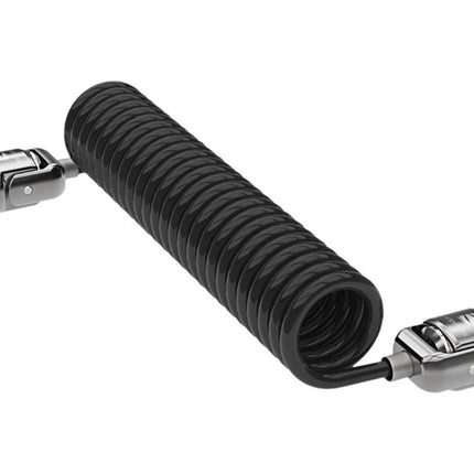 Maclocks Compulocks Slot met dubbele kop en opgerolde kabel