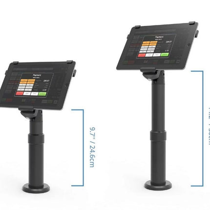 Maclocks Kantelbare & draaibare & hoogte instelbare kiosk voor iPad 10.2 houder