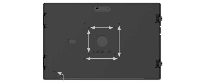 Maclocks Maclocks Apex Wandhouder voor MS Surface GO 1-4 (10" - 10.5")