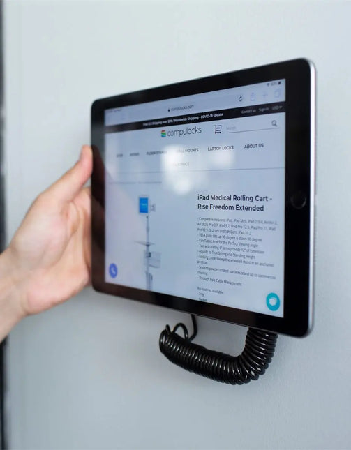 Maclocks Magnetix Wandhouder met anti-diefstalkabel