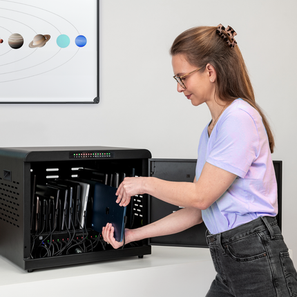 Maclocks Oplaad- en afsluitbare behuizing voor tablets – USB-C PD 3.0