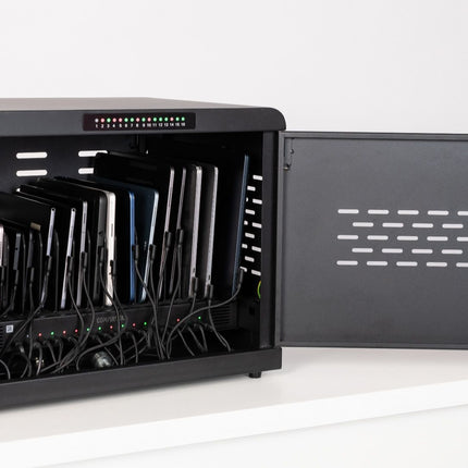 Maclocks Oplaad- en afsluitbare behuizing voor tablets – USB-C PD 3.0