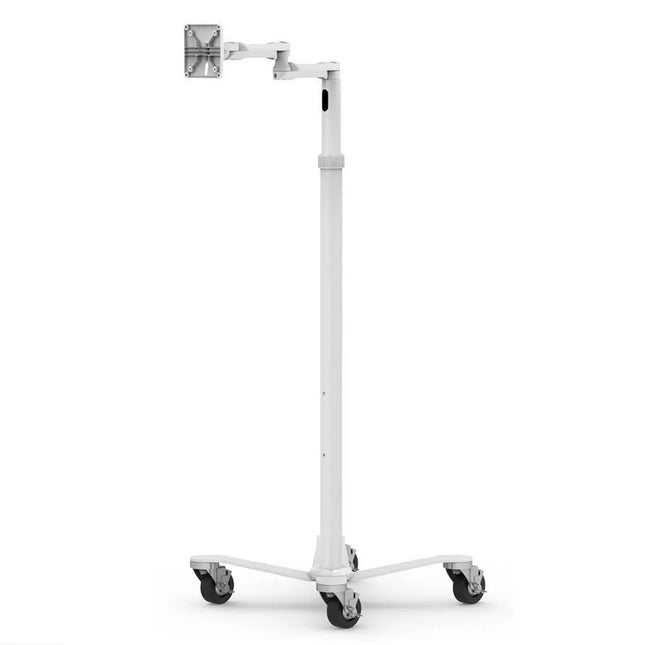 Maclocks VESA mount Rise Extended Tablet Stand - hoogte instelbare verrijdbare vloerstandaard