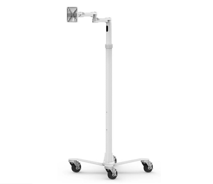 Maclocks VESA mount Rise Extended Tablet Stand - hoogte instelbare verrijdbare vloerstandaard