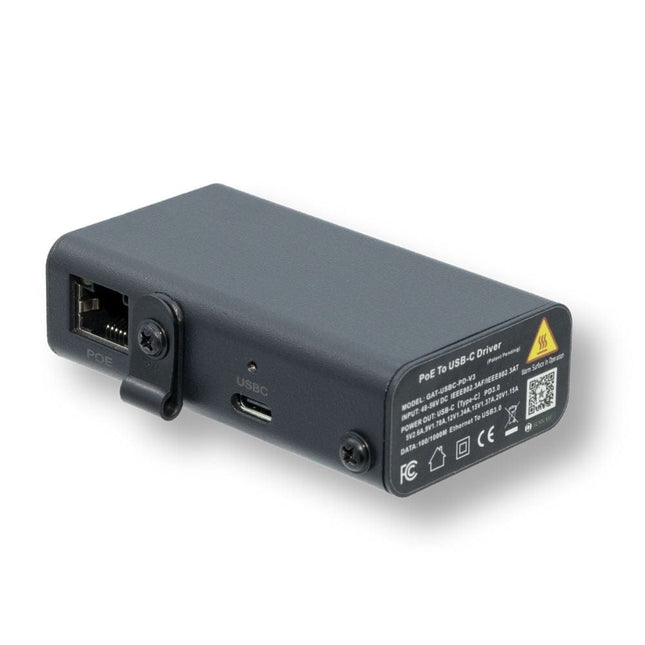 PoE Texas USB-C PoE Adapter - Power & Data (LAN) -25W- Gigabit
