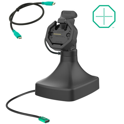 RAM Mounts GDS® Uni-Conn™ Kantel- en Draai Kiosk Dock met oplaadfunctie via USB-C