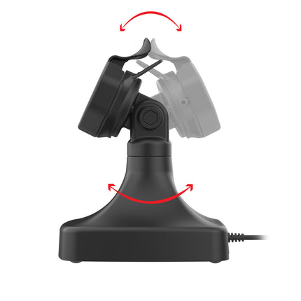 RAM Mounts GDS® Uni-Conn™ Kantel- en Draai Kiosk Dock met oplaadfunctie via USB-C