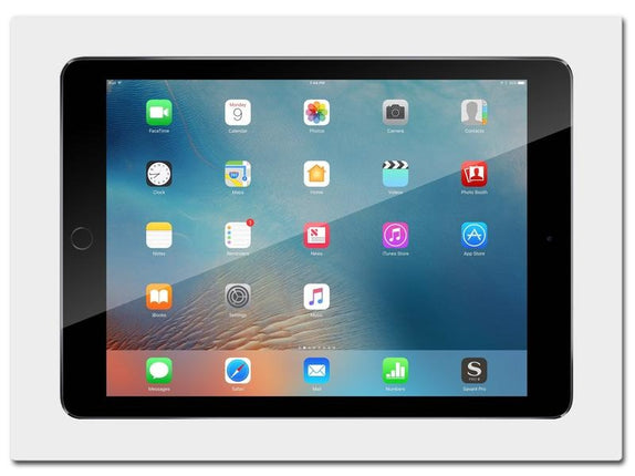 SimpliDock iPad 10.2  inbouw wandhouder  - Mat Wit