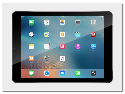 SimpliDock iPad 10.2  inbouw wandhouder  - Mat Wit