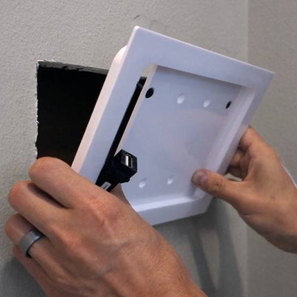 SimpliDock iPad® 10th en 11th Gen    inbouw wandhouder Zwart