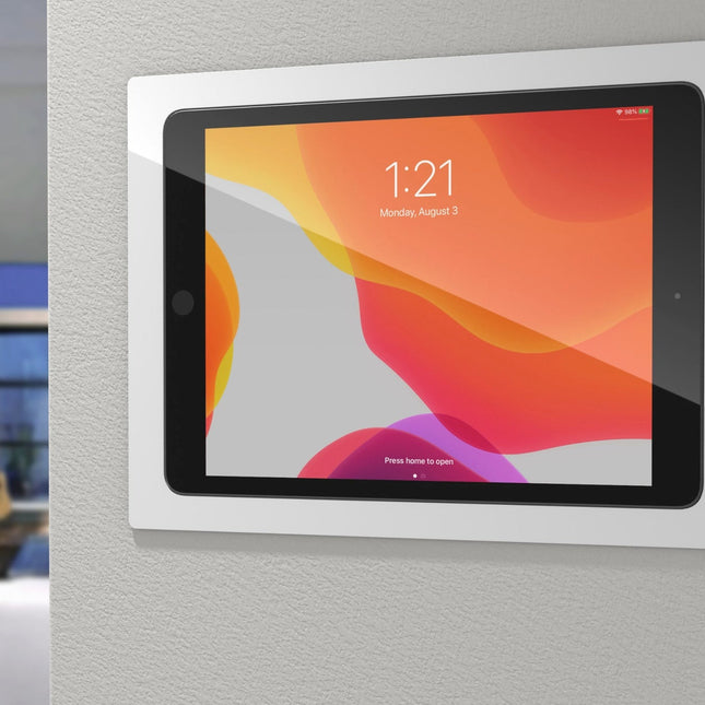 SimpliDock iPad 9.7 inbouw wandhouder Wit
