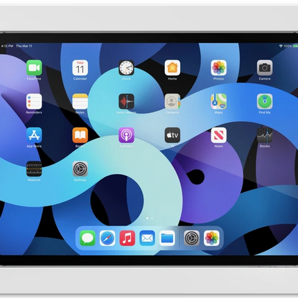 SimpliDock iPad Air 4/5/6, Pro 11"   inbouw wandhouder - Wit