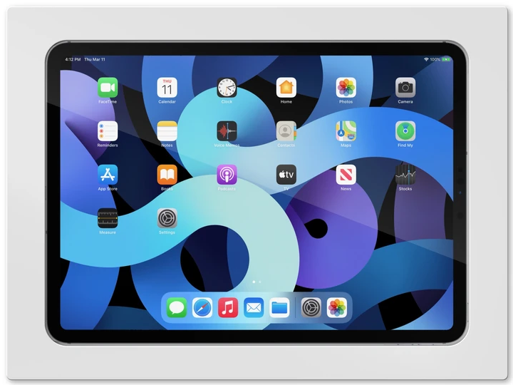 SimpliDock iPad Air 4/5/6, Pro 11"   inbouw wandhouder - Wit