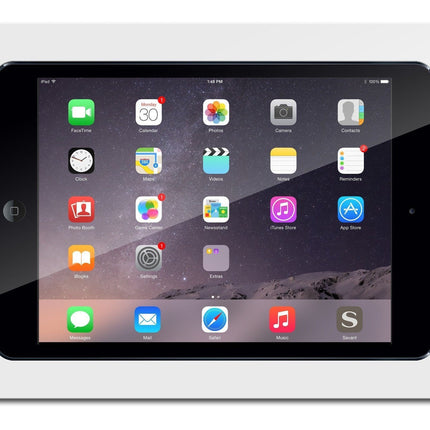 SimpliDock iPad Mini 4/5  inbouw wandhouder  - WIT
