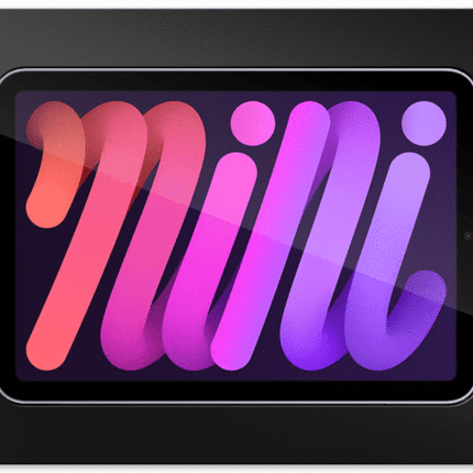 SimpliDock iPad Mini 6|7 (A17 Pro) inbouw wandhouder -Zwart -