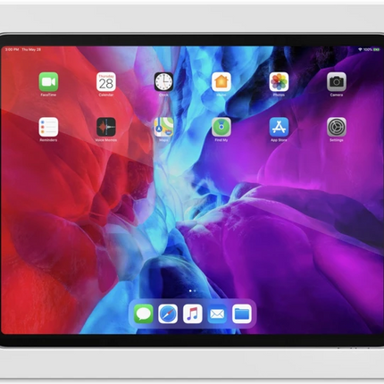SimpliDock iPad Pro 12.9 Gen 3-6/Air 13"  inbouw wandhouder  -Wit