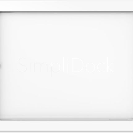 SimpliDock iPad Pro 12.9 Gen 3-6/Air 13"  inbouw wandhouder  -Wit