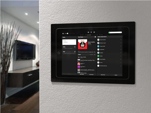 SimpliDock Simplidock Inbouw Wandhouder voor iPad Pro 11" (M4/M5) Zwart