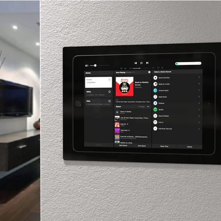 SimpliDock Simplidock Inbouw Wandhouder voor iPad Pro 13" Zwart