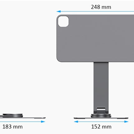 Smart Things sNaps Magnetisch tafeldock voor iPad Pro 11″ M4/M5 opladen via Smart Connector
