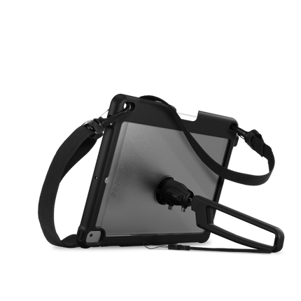 STM Goods Dux Grip iPad 10.2 case met handgrip en schouderband