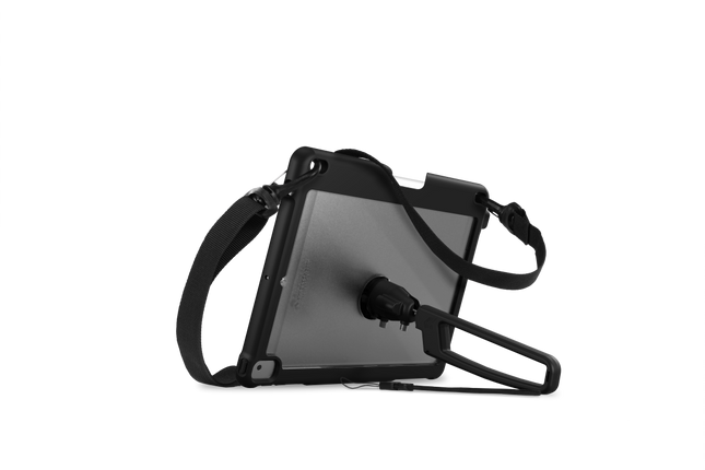 STM Goods Dux Grip iPad 10.2 case met handgrip en schouderband