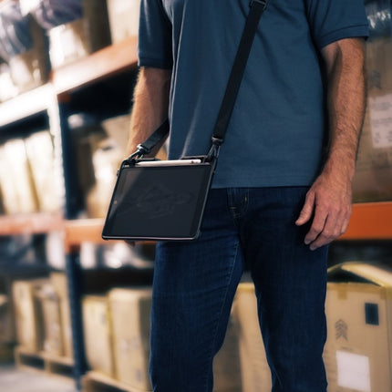 STM Goods Dux Grip iPad 10.2 case met handgrip en schouderband