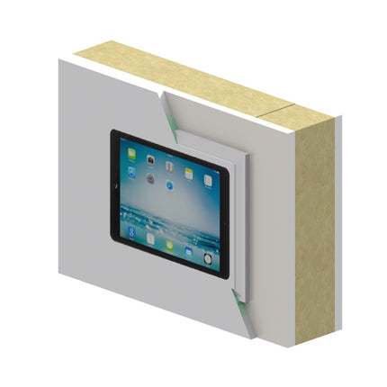 Swalls wDock iPad 10.2 Docking station voor inbouw in wand