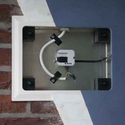 Swalls wDock iPad 10.2 Docking station voor inbouw in wand